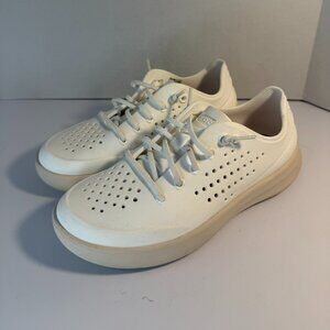 Crocs In Motion Pacer Tennis Shoes Sneakers White Women's Size 7